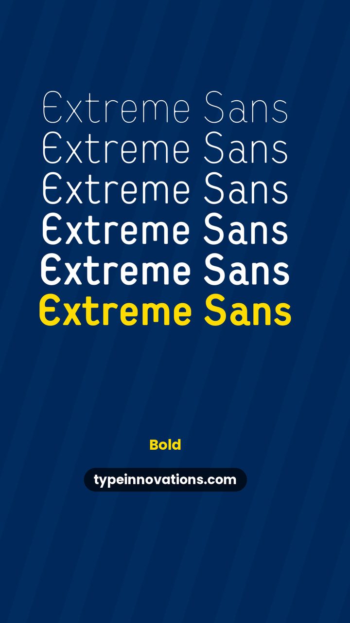 Extreme Sans video still